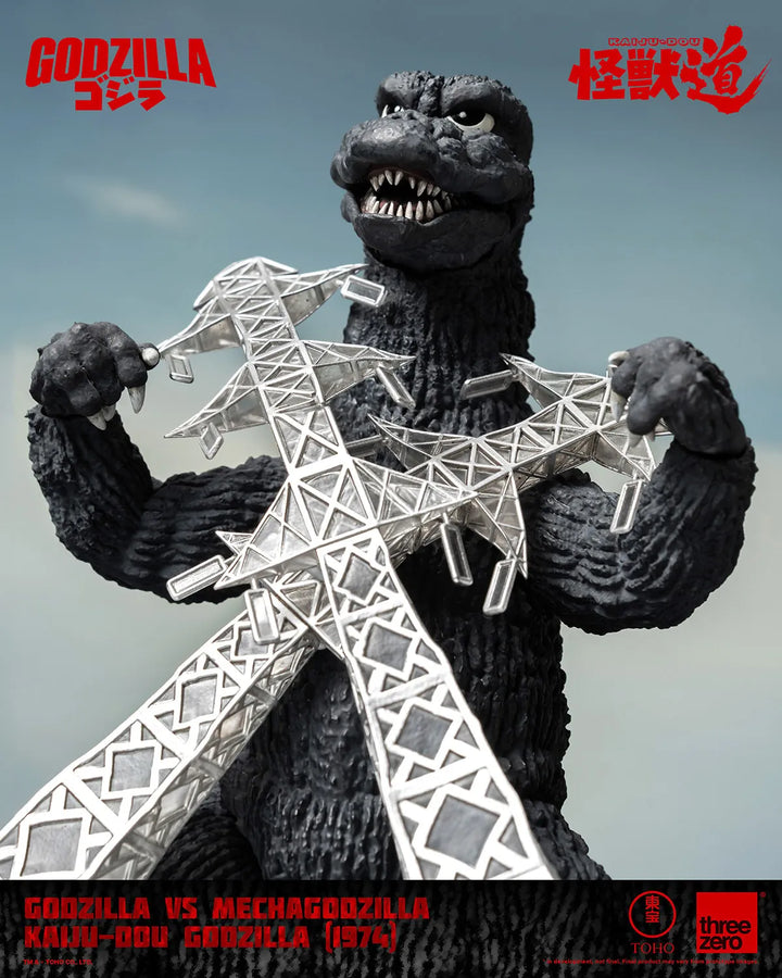 Godzilla (1974) KAIJU-DOU – Threezero – ActionFigure Brasil