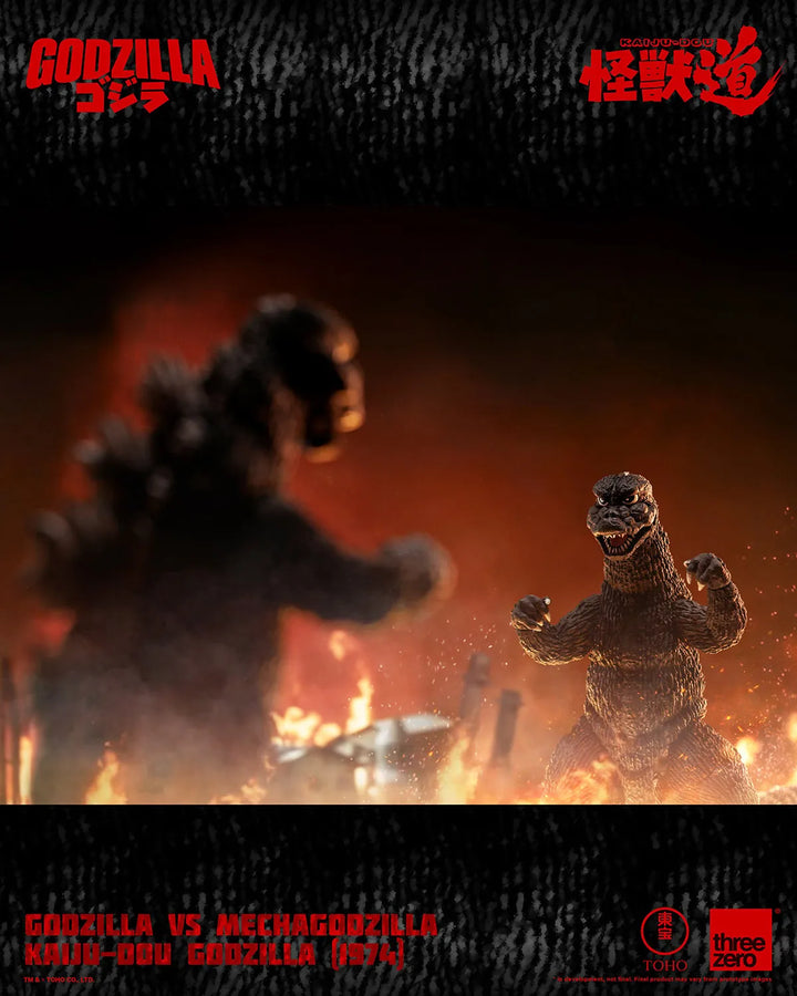 Godzilla (1974) KAIJU-DOU – Threezero – ActionFigure Brasil