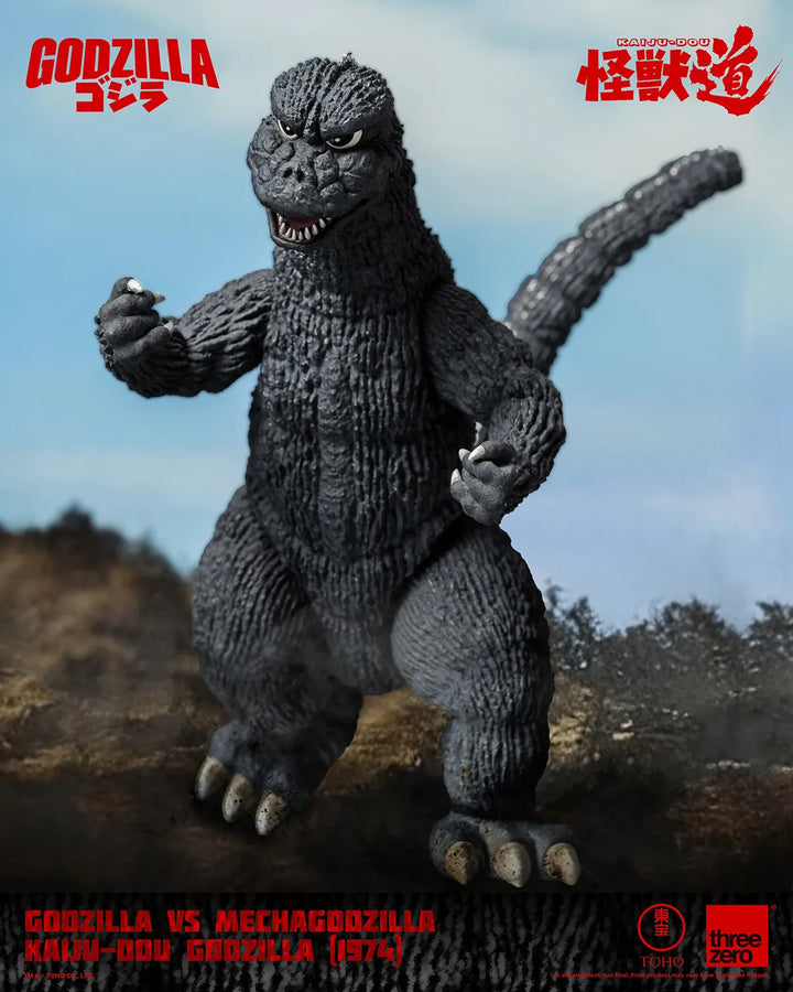 Godzilla (1974) KAIJU-DOU – Threezero – ActionFigure Brasil