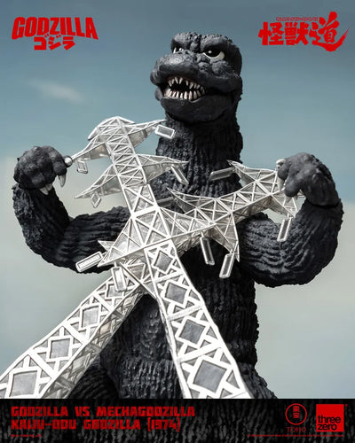 Godzilla (1974) KAIJU-DOU – Threezero – ActionFigure Brasil — embalagem