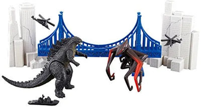Godzilla (2014) - Gojira - MUTO - Godzilla 2014 City Diorama (Bandai)ㅤ – Bandai – ActionFigure Brasil