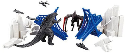 Godzilla (2014) - Gojira - MUTO - Godzilla 2014 City Diorama (Bandai)ㅤ – Bandai – ActionFigureBrasil — ângulo diferente