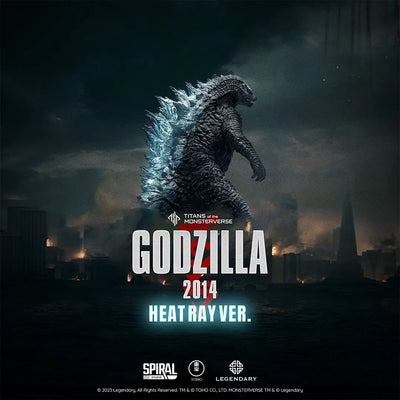 Godzilla 2014 (Heat Ray Version) (Heat Ray Version) – Spiral Studio – ActionFigure Brasil — ambientada
