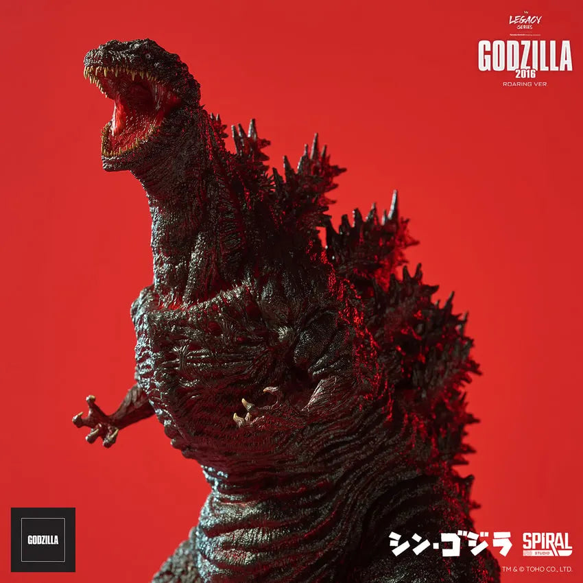 Godzilla 2016 (Roaring Version) - LIMITED EDITION: TBD (Roaring Version) – Spiral Studio – ActionFigure Brasil