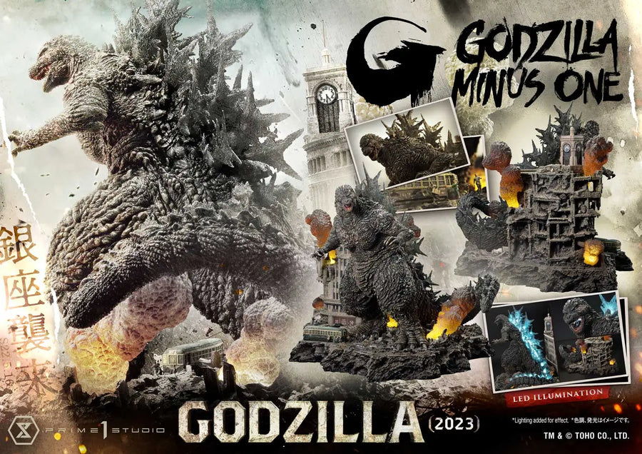Godzilla (2023) (Bonus Version) GODZILLA MINUS ONE (Film) – Prime1Studio – ActionFigure Brasil