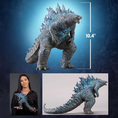 Godzilla 2024 Pre-Evolved Form (Superchargd Version) (Supercharged) – Spiral Studio – ActionFigure Brasil — com base expositora