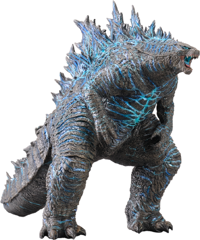 Godzilla 2024 Pre-Evolved Form (Superchargd Version) (Supercharged) – Spiral Studio – ActionFigure Brasil — ambientada