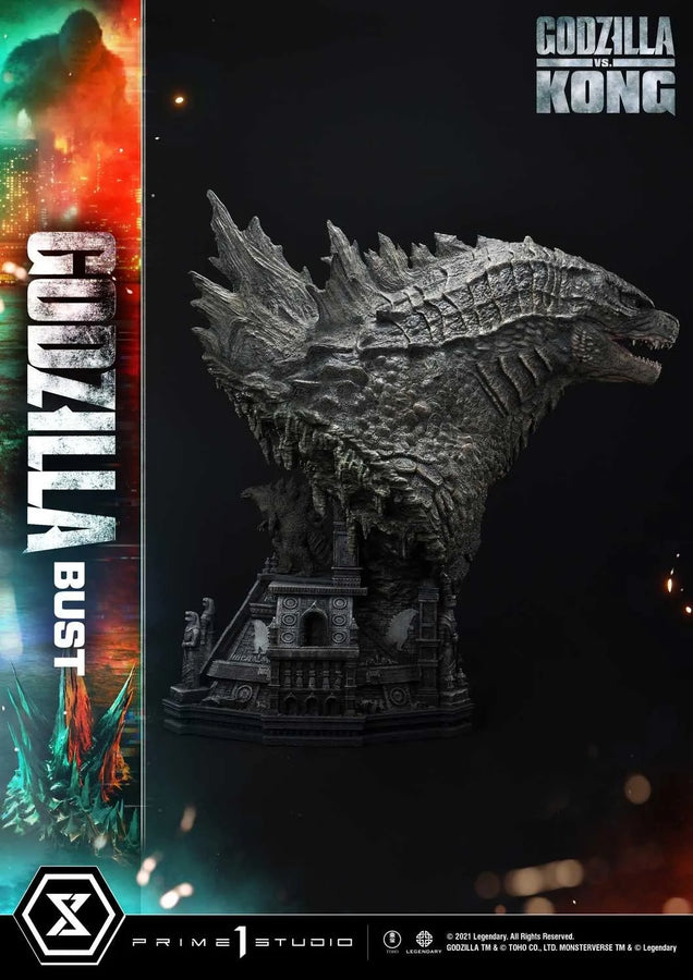 Godzilla Bust (Bonus Version) Godzilla vs Kong – Prime1Studio – ActionFigure Brasil