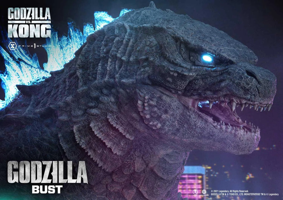 Godzilla Bust (Bonus Version) Godzilla vs Kong – Prime1Studio – ActionFigure Brasil