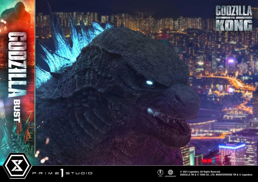 Godzilla Bust (Bonus Version) Godzilla vs Kong – Prime1Studio – ActionFigure Brasil