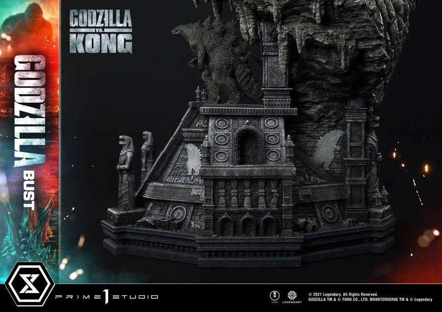 Godzilla Bust (Bonus Version) Godzilla vs Kong – Prime1Studio – ActionFigure Brasil