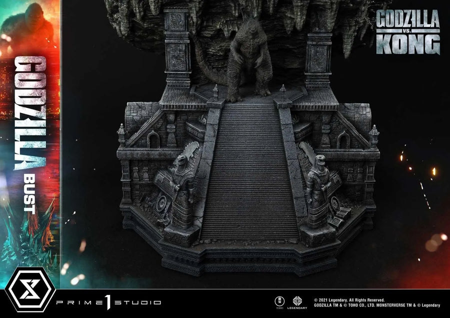Godzilla Bust (Bonus Version) Godzilla vs Kong – Prime1Studio – ActionFigure Brasil