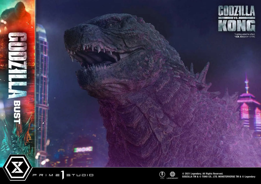 Godzilla Bust (Bonus Version) Godzilla vs Kong – Prime1Studio – ActionFigure Brasil