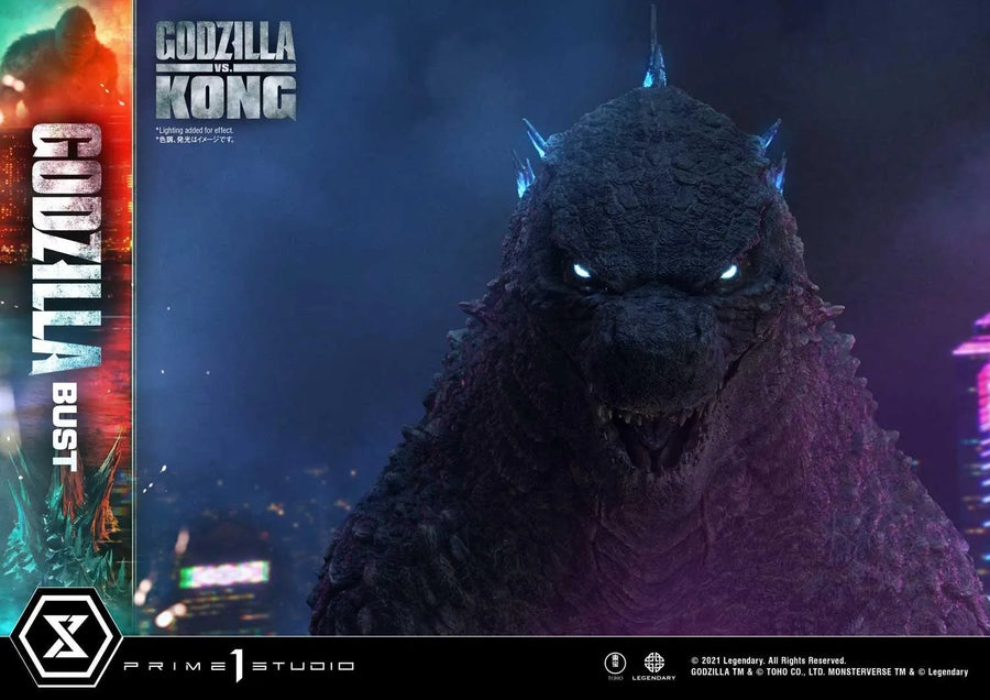 Godzilla Bust (Bonus Version) Godzilla vs Kong – Prime1Studio – ActionFigure Brasil