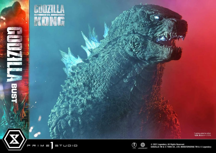 Godzilla Bust (Bonus Version) Godzilla vs Kong – Prime1Studio – ActionFigure Brasil