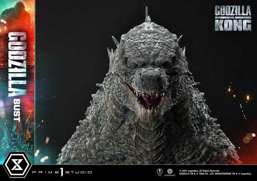 Godzilla Bust (Bonus Version) Godzilla vs Kong – Prime1Studio – ActionFigure Brasil
