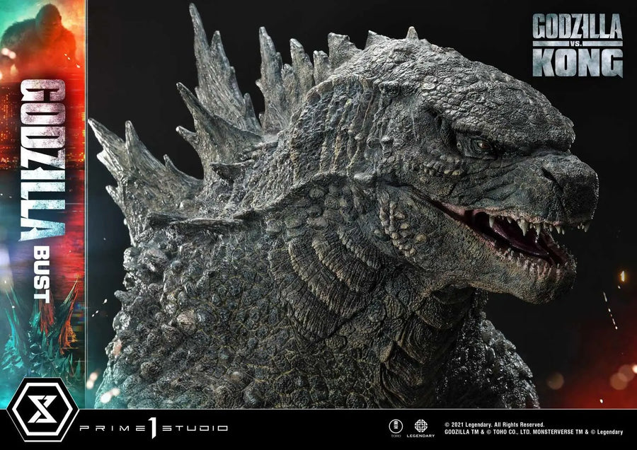 Godzilla Bust (Bonus Version) Godzilla vs Kong – Prime1Studio – ActionFigure Brasil