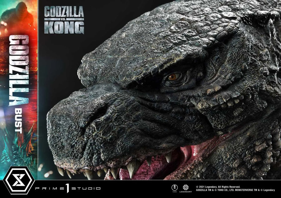 Godzilla Bust (Bonus Version) Godzilla vs Kong – Prime1Studio – ActionFigure Brasil