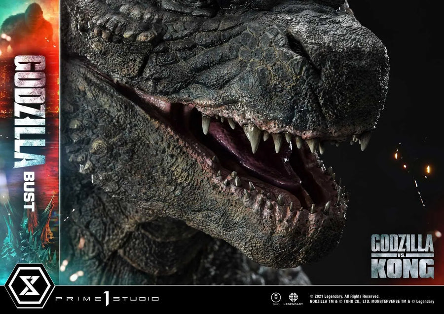 Godzilla Bust (Bonus Version) Godzilla vs Kong – Prime1Studio – ActionFigure Brasil