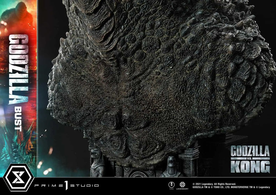 Godzilla Bust (Bonus Version) Godzilla vs Kong – Prime1Studio – ActionFigure Brasil