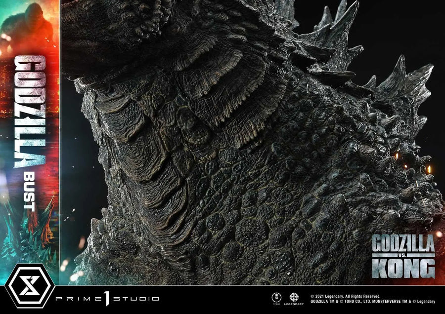 Godzilla Bust (Bonus Version) Godzilla vs Kong – Prime1Studio – ActionFigure Brasil