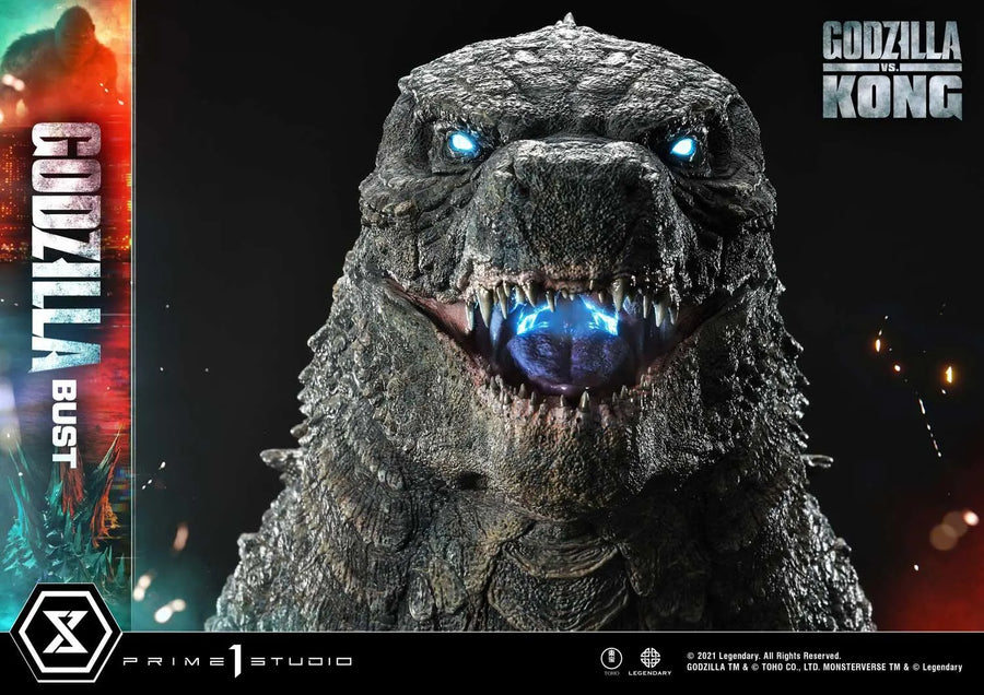 Godzilla Bust (Bonus Version) Godzilla vs Kong – Prime1Studio – ActionFigure Brasil
