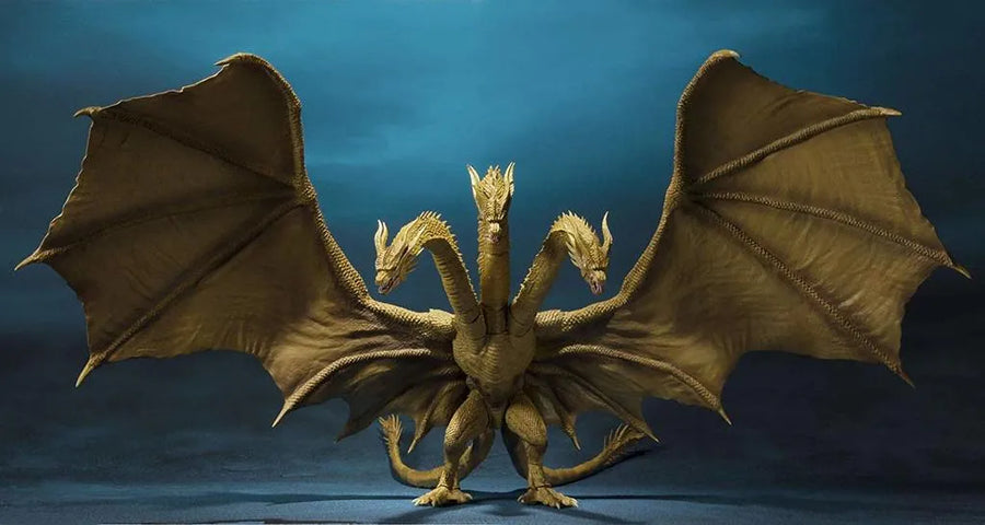 Godzilla: King of the Monsters - King Ghidorah - S.H.MonsterArts (Bandai Spirits)ㅤ – Bandai Spirits As Manufacturer – ActionFigure Brasil