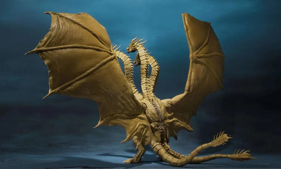 Godzilla: King of the Monsters - King Ghidorah - S.H.MonsterArts (Bandai Spirits)ㅤ – Bandai Spirits As Manufacturer – ActionFigure Brasil