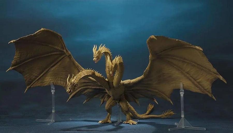 Godzilla: King of the Monsters - King Ghidorah - S.H.MonsterArts (Bandai Spirits)ㅤ – Bandai Spirits As Manufacturer – ActionFigure Brasil