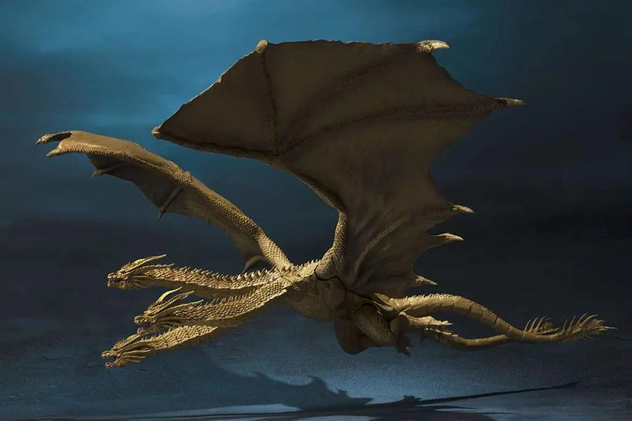Godzilla: King of the Monsters - King Ghidorah - S.H.MonsterArts (Bandai Spirits)ㅤ – Bandai Spirits As Manufacturer – ActionFigure Brasil