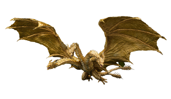 Godzilla: King of the Monsters - King Ghidorah - S.H.MonsterArts - Special Color Ver. (Bandai Spirits) [Shop Exclusive]ㅤ – Bandai Spirits – ActionFigure Brasil