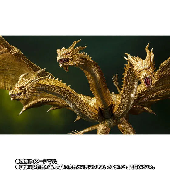 Godzilla: King of the Monsters - King Ghidorah - S.H.MonsterArts - Special Color Ver. (Bandai Spirits) [Shop Exclusive]ㅤ – Bandai Spirits – ActionFigure Brasil