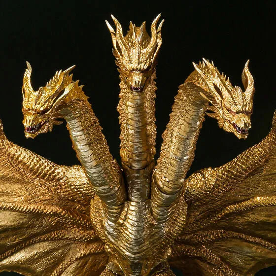 Godzilla: King of the Monsters - King Ghidorah - S.H.MonsterArts - Special Color Ver. (Bandai Spirits) [Shop Exclusive]ㅤ – Bandai Spirits – ActionFigure Brasil