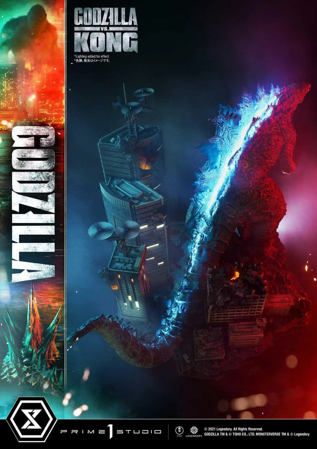 Godzilla (Regular Version) Godzilla vs Kong – Prime1Studio – ActionFigure Brasil