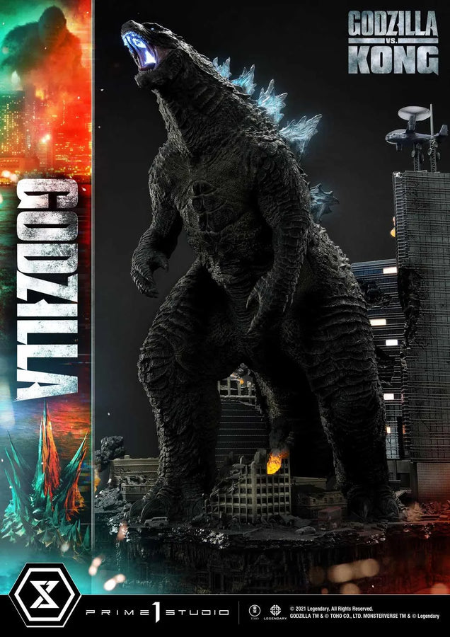 Godzilla (Regular Version) Godzilla vs Kong – Prime1Studio – ActionFigure Brasil