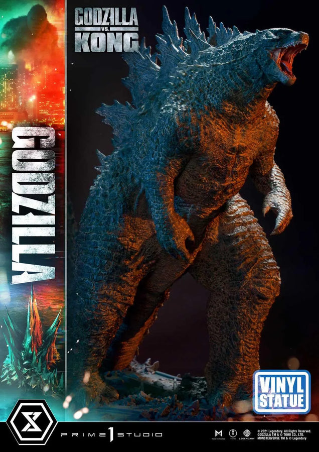 Godzilla (Vinyl Statue Version) Godzilla vs Kong – Prime1Studio – ActionFigure Brasil