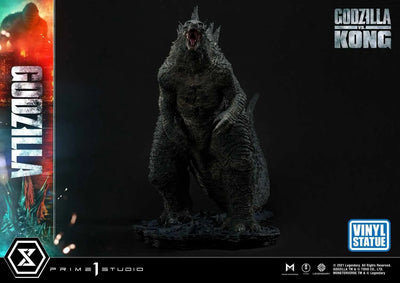 Godzilla (Vinyl Statue Version) Godzilla vs Kong – Prime1Studio – ActionFigure Brasil