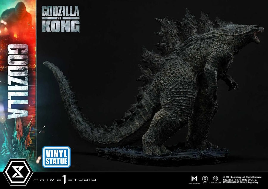 Godzilla (Vinyl Statue Version) Godzilla vs Kong – Prime1Studio – ActionFigure Brasil