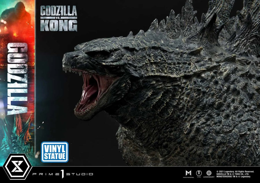 Godzilla (Vinyl Statue Version) Godzilla vs Kong – Prime1Studio – ActionFigure Brasil