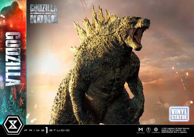 Godzilla (Vinyl Statue Version) Godzilla vs Kong – Prime1Studio – ActionFigure Brasil