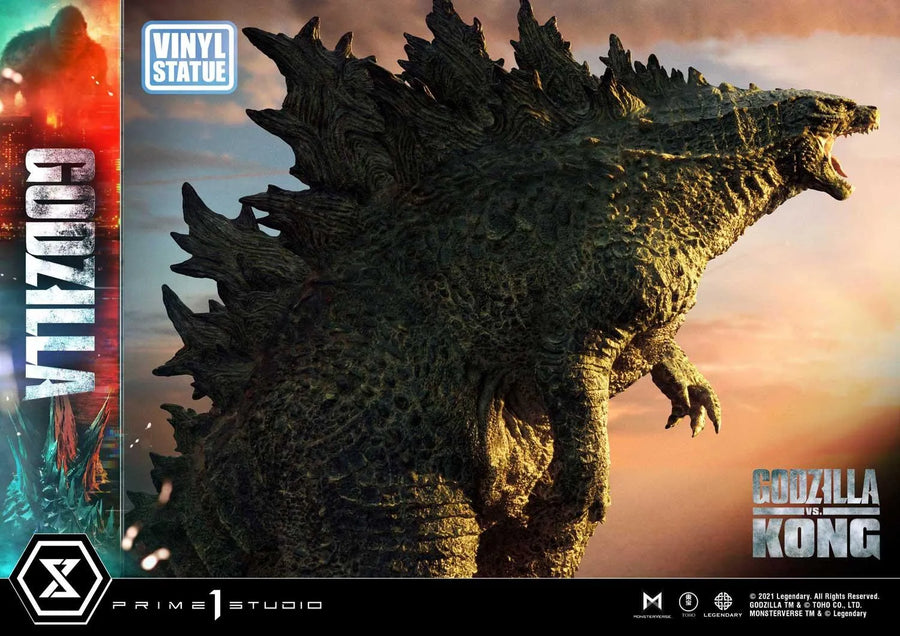 Godzilla (Vinyl Statue Version) Godzilla vs Kong – Prime1Studio – ActionFigure Brasil