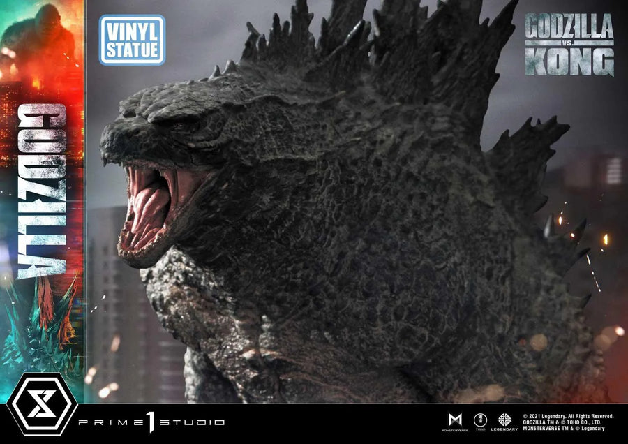 Godzilla (Vinyl Statue Version) Godzilla vs Kong – Prime1Studio – ActionFigure Brasil