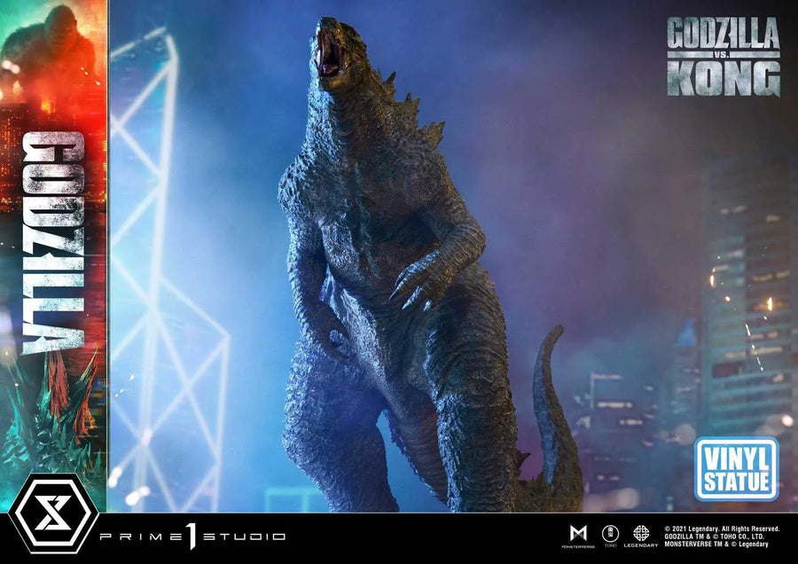 Godzilla (Vinyl Statue Version) Godzilla vs Kong – Prime1Studio – ActionFigure Brasil
