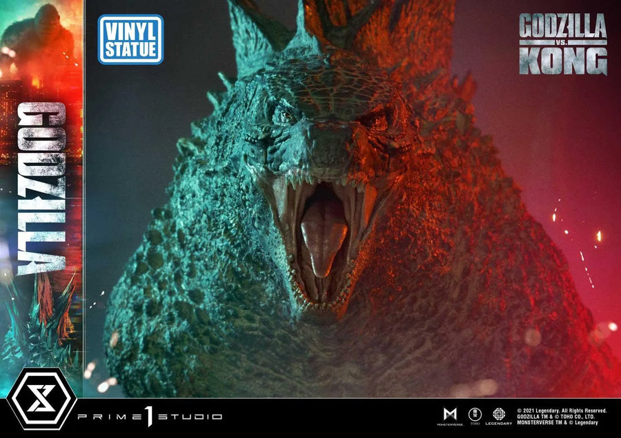 Godzilla (Vinyl Statue Version) Godzilla vs Kong – Prime1Studio – ActionFigure Brasil