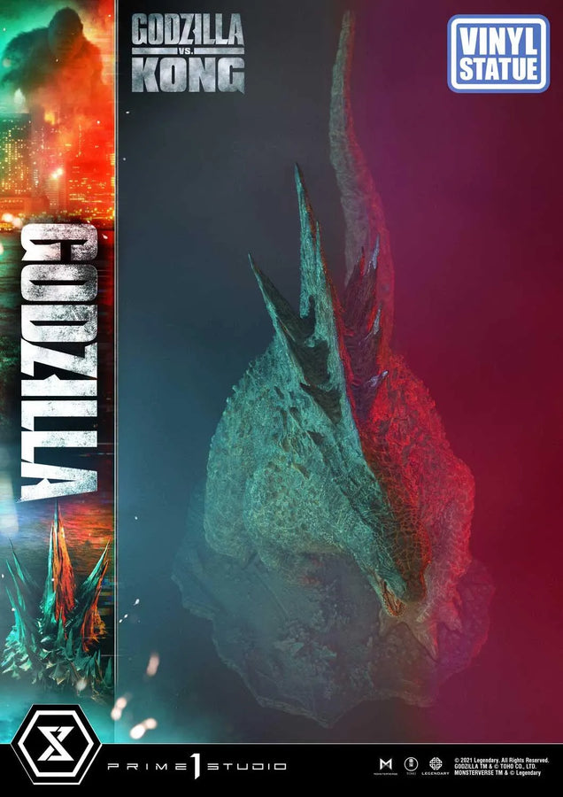 Godzilla (Vinyl Statue Version) Godzilla vs Kong – Prime1Studio – ActionFigure Brasil