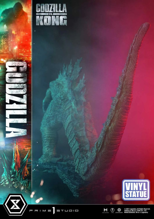 Godzilla (Vinyl Statue Version) Godzilla vs Kong – Prime1Studio – ActionFigure Brasil