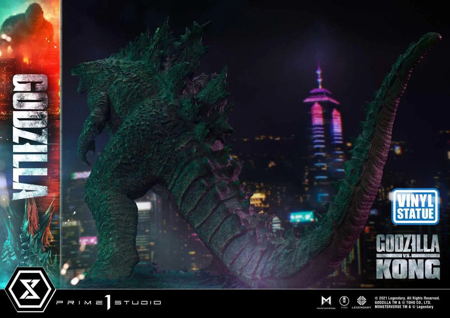 Godzilla (Vinyl Statue Version) Godzilla vs Kong – Prime1Studio – ActionFigure Brasil