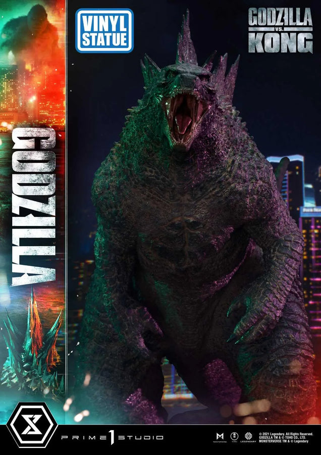 Godzilla (Vinyl Statue Version) Godzilla vs Kong – Prime1Studio – ActionFigure Brasil