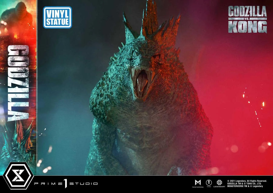 Godzilla (Vinyl Statue Version) Godzilla vs Kong – Prime1Studio – ActionFigure Brasil