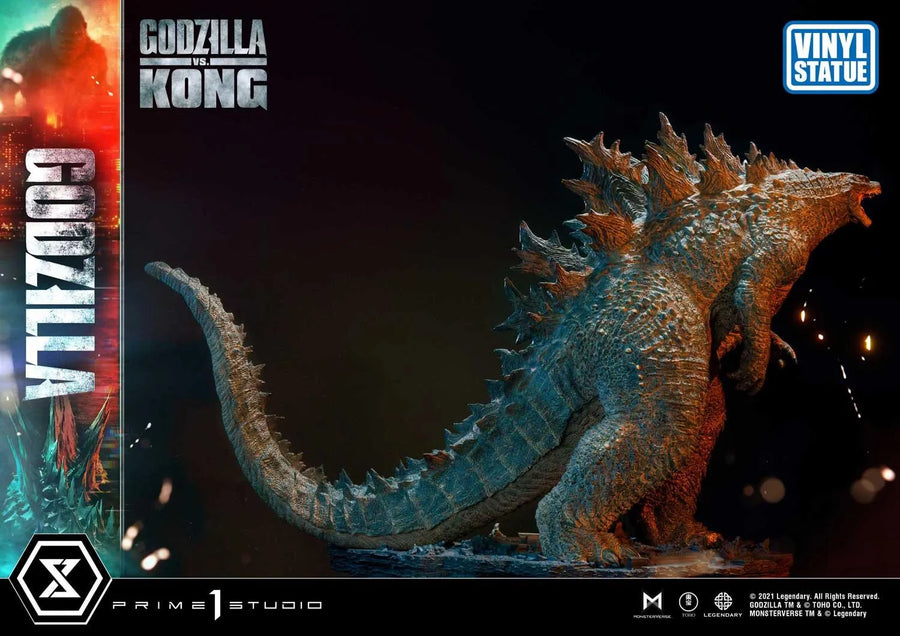 Godzilla (Vinyl Statue Version) Godzilla vs Kong – Prime1Studio – ActionFigure Brasil